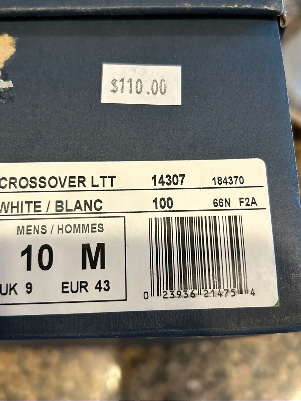NEW Florsheim Mens Leather White Sneakers